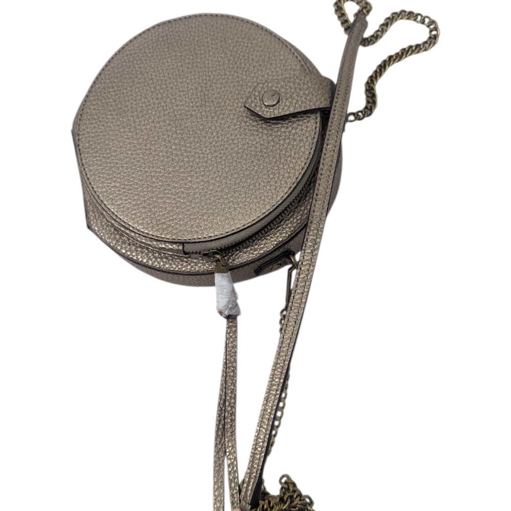 Rebecca Minkoff Canteen Crossbody Bag Purse Handbag NEW Antique Gold - Picture 6 of 16